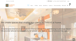 Desktop Screenshot of counterpaneinteriors.com